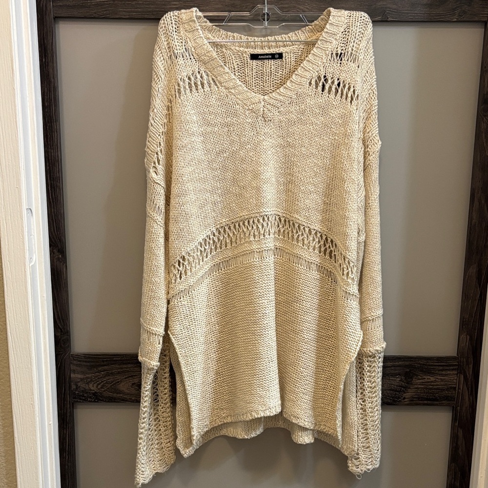Annabelle Ivory Knit Sweater